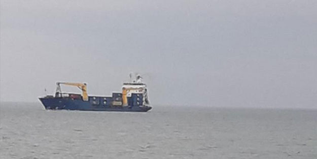 Türk adam, Rus gemisinden düştü!