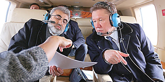 “Türk Akımı” hattına havadan inceleme