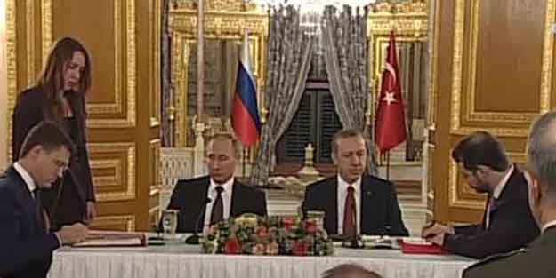 Türk Akımı'nda imzalar atıldı