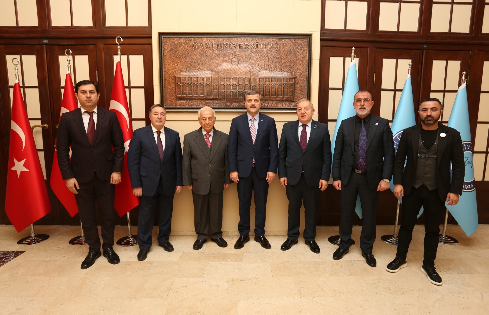 Türk Aksakallar Birliği heyetinden Prof. Dr. Musa Yıldız’a ziyaret