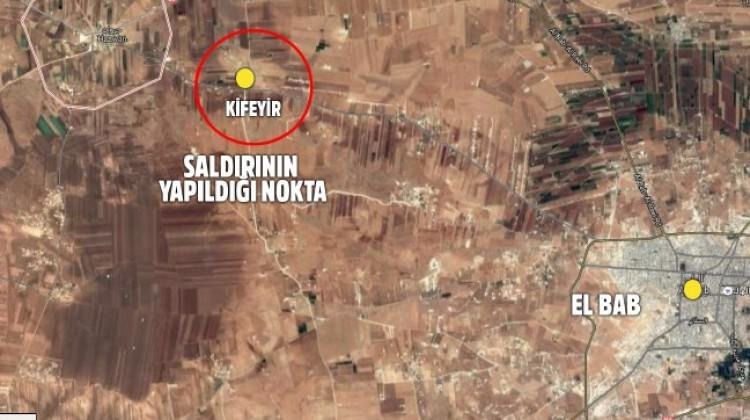 Türk askerine saldırının yapıldığı nokta