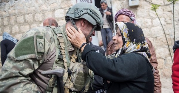 'Türk askerini görünce kurban kestik'