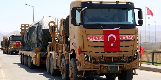 Türk askerleri bölgeye ulaştı!