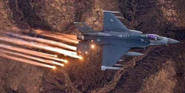 Türk askerlerine saldıracaklardı... F-16'lar bomba yağdırdı