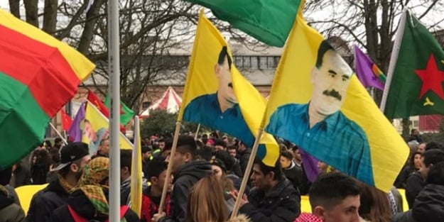 Türk Bakanlara yasak koyan Almanya PKK'ya izin verdi!