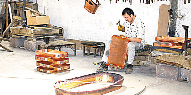 Türk bakır işçiliği ABD evlerini süslüyor