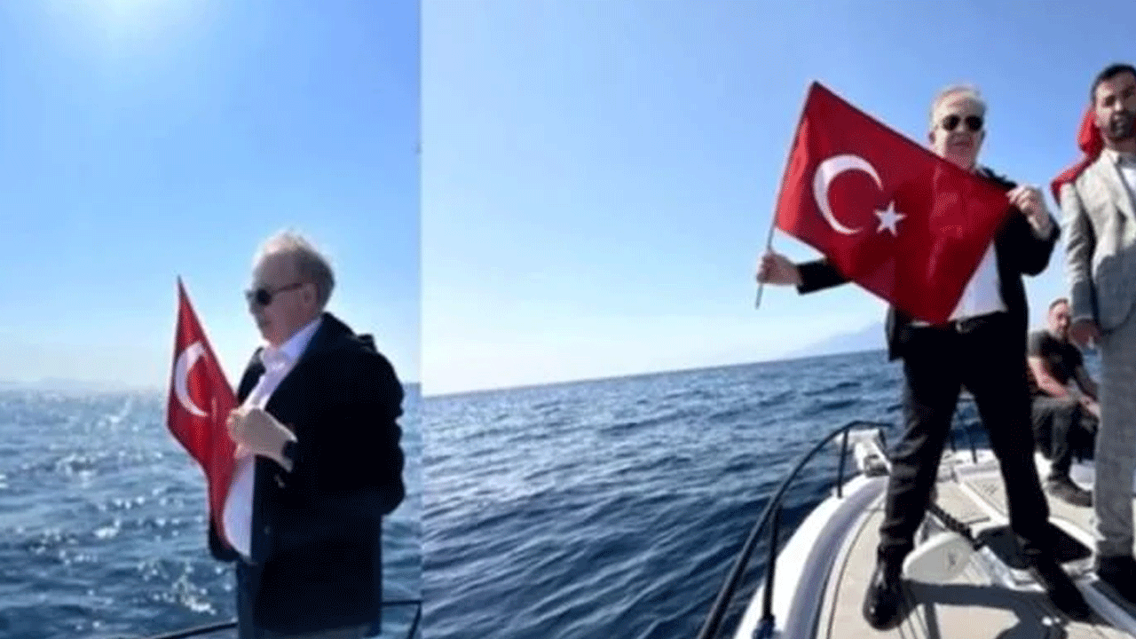 Türk bayrağı açan Cihat Yaycı Paşa meydan okudu