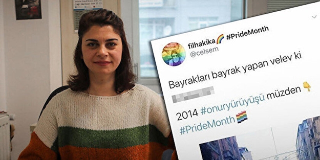 Türk bayrağına hakaret etmişti! Kadıköy Gazetesi'nin Yazı İşleri Müdürü Semra Çelebi yargılanacak
