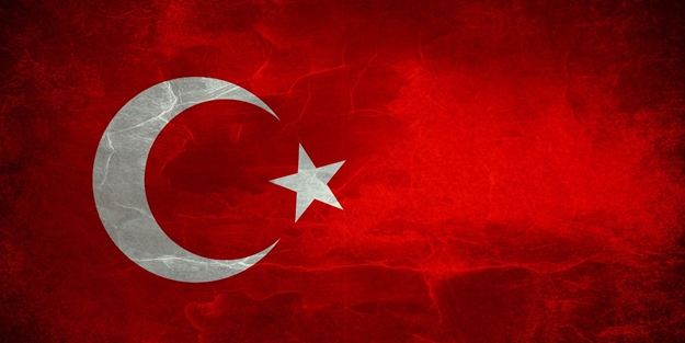 Van'da Türk bayrağını aşağılayarak indiren hain...