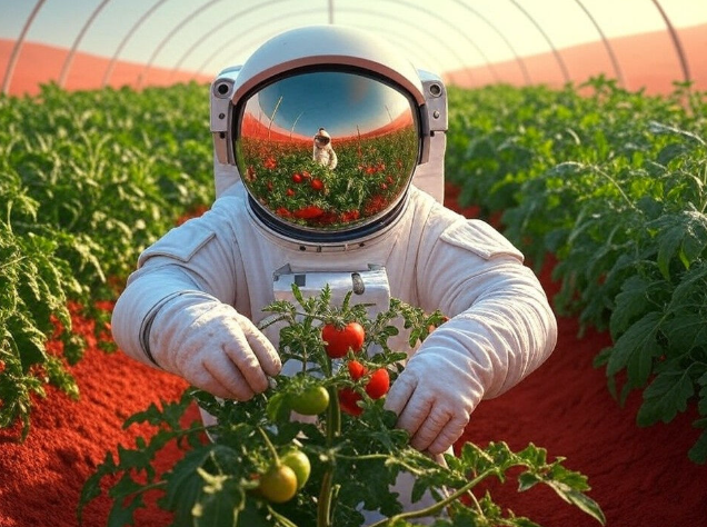 Türk Bilim İnsanlarından Uzayda Tarım Devrimi: Regolitlerde Domates Yetişti