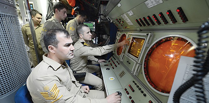 Türk denizaltıları her göreve hazır