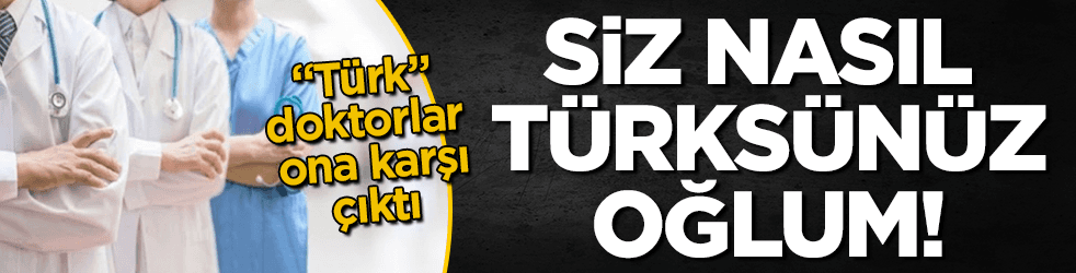 Türk doktorlar Türk aşısına karşı! Siz nasıl Türksünüz yahu!
