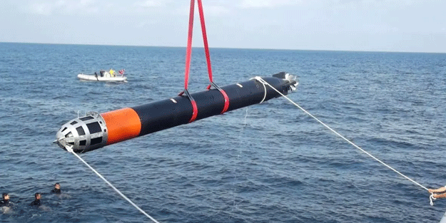 Türk Donanması'nın 'ağır abisi'! 1200 kilogramlık dev envantere girdi