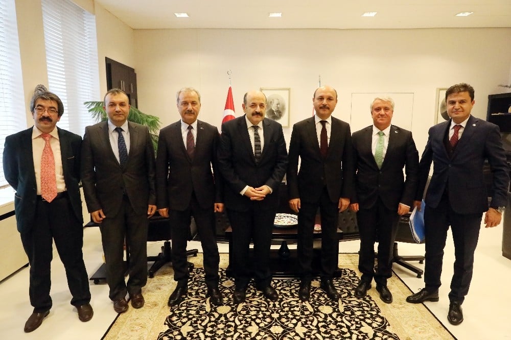 Türk Eğitim - Sen’den YÖK Başkanı Saraç’a ziyaret 