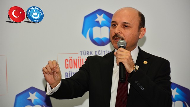 Türk Eğitim-Sen Genel Başkanı Geylan: “Bin yıldır buradayız, binlerce yıl daha burada kalacağız” 