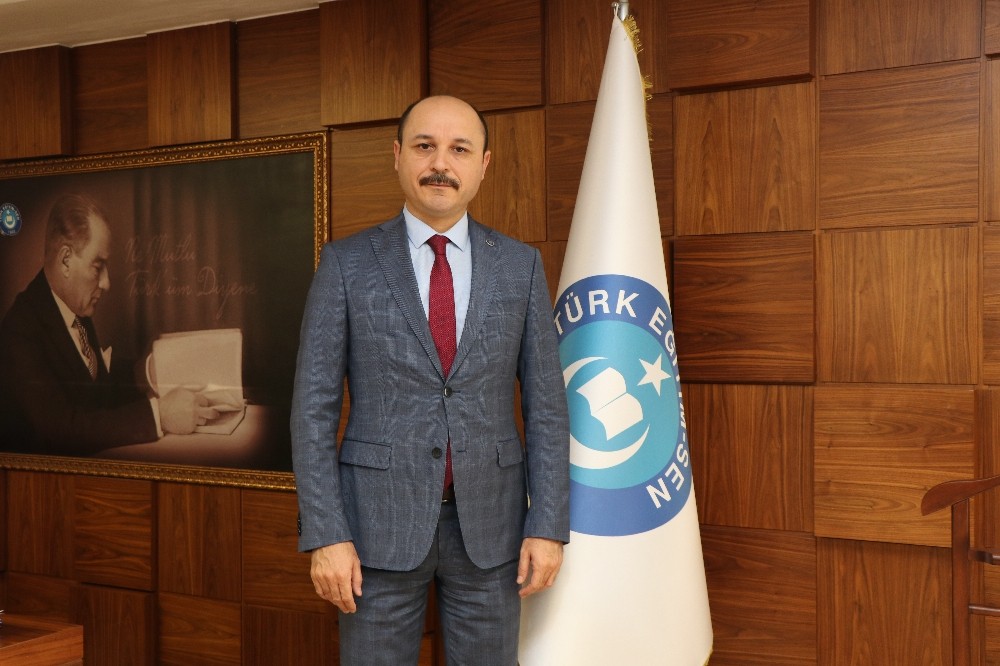 Türk Eğitim-Sen Genel Başkanı Geylan: “Gayret devletten, tedbir milletten” 