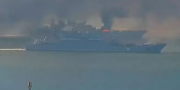 Türk gemisi 54 Rus askerini kurtardı