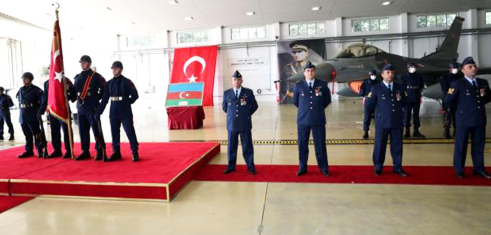 Türk Hava Kuvvetleri personeline “Azerbaycan Savaş Hizmetleri Madalyası” verildi
