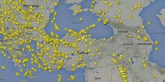 Türk hava sahası 'yarım dakika' boş kalmadı!