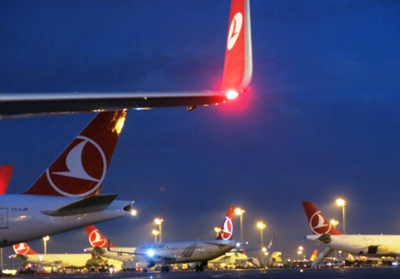Türk Hava Yolları Savaş nedeni ile o seferleri iptal etti