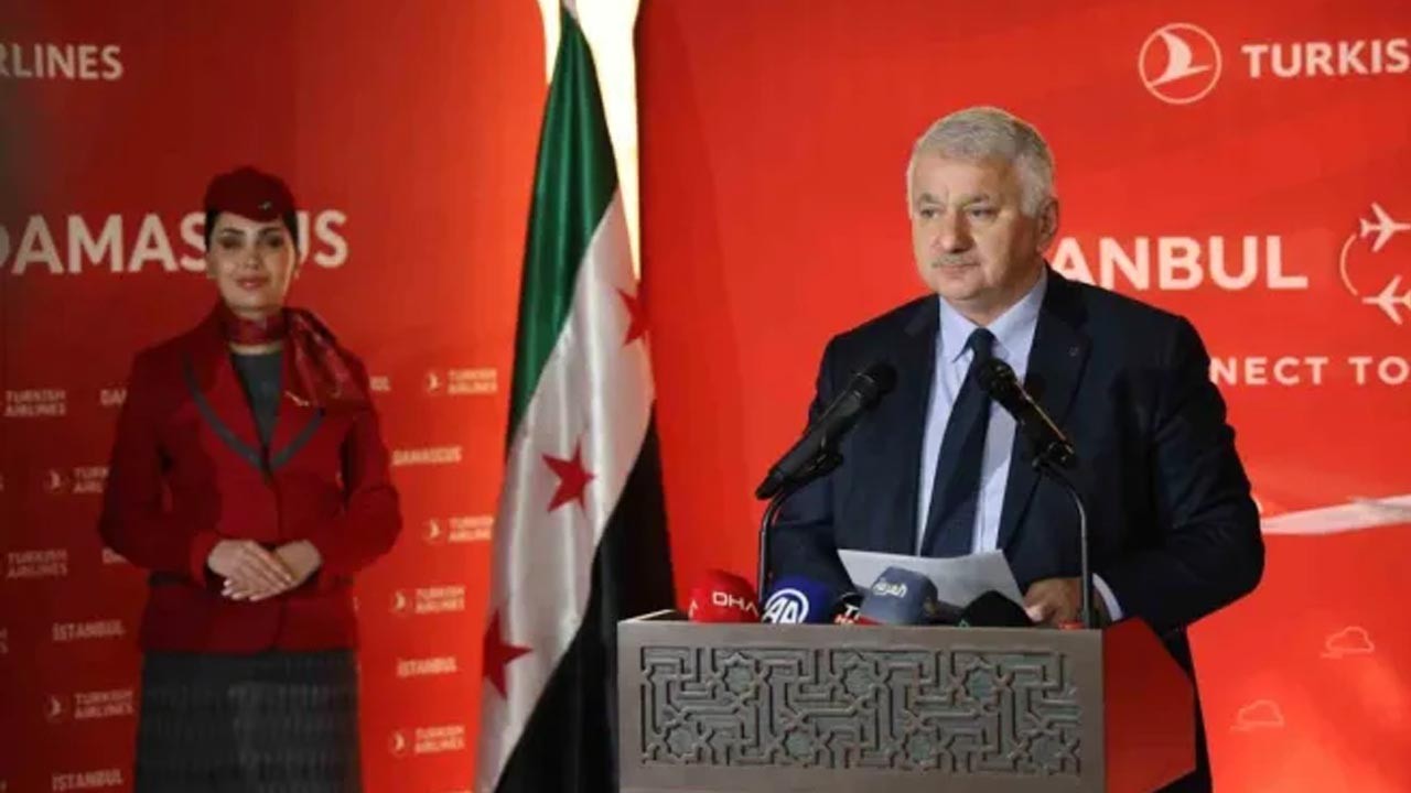 Türk Hava Yolları'nın tarihi seferi! Suriye ile bağlar yeniden güçleniyor