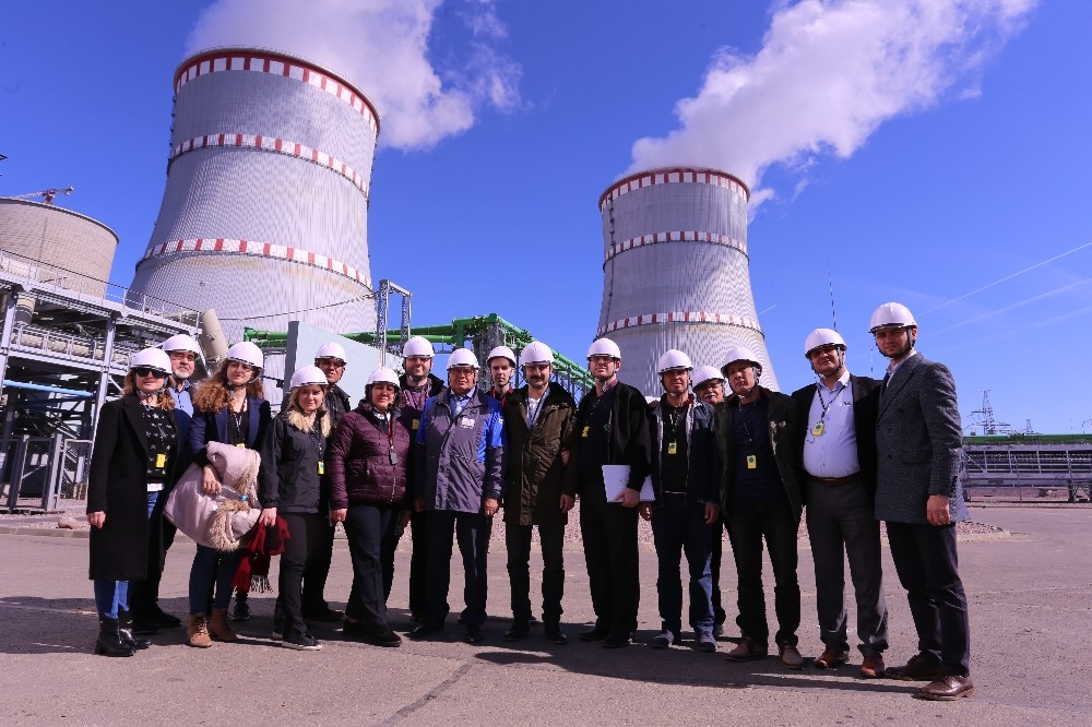Türk heyeti, Atomexpo 2019 Fuarı ve Leningrad NGS teknik gezisine katıldı 