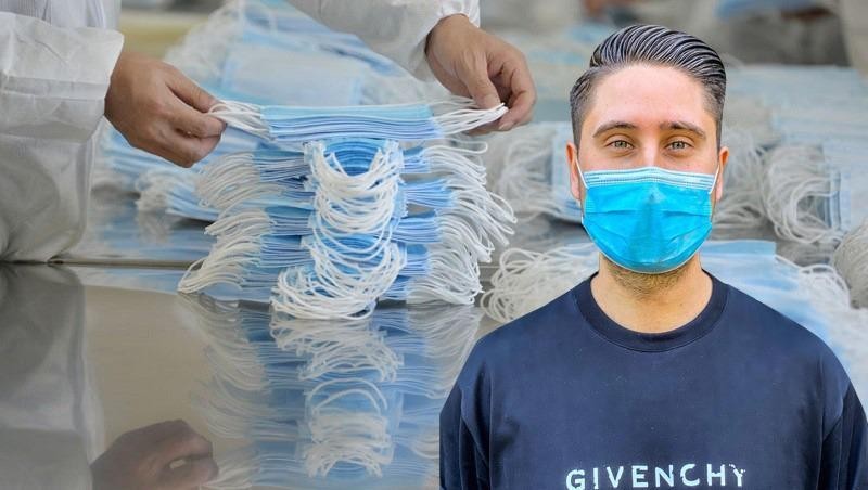 Türk iş adamı Burak Şifayin, Gelsenkirchen Belediyesi’ne 40 bin maske hibe etti 