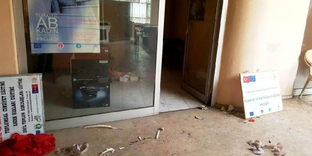 Türk Kadınlar Derneği şube binasını soydular