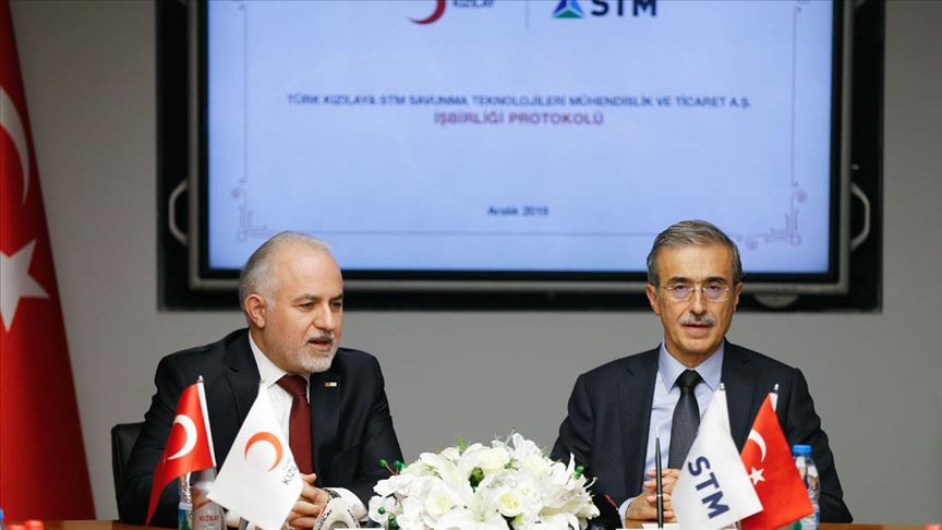 Türk Kızılay ile STM arasında iş birliği protokolü imzalandı