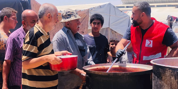Türk Kızılay'a helal olsun! Takdir toplayan Gazze hamlesi