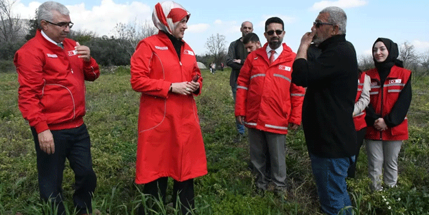 Türk Kızılay'dan Hatay'da çiftçilere destek