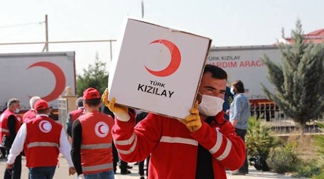 Türk Kızılayı, Azerbaycan’da acıları dindirmek için çalışıyor