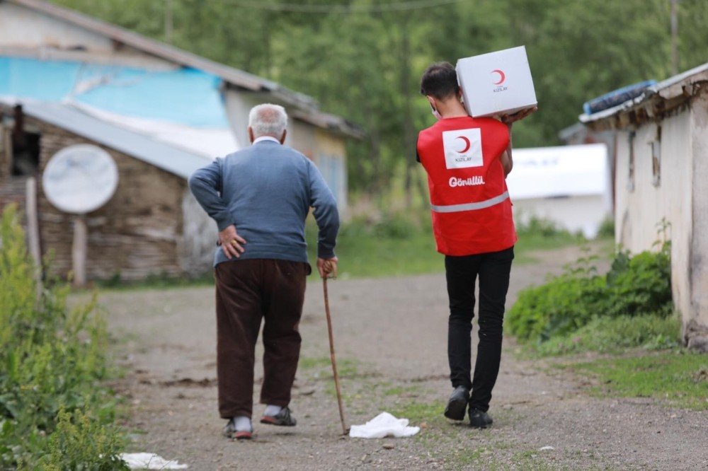 Türk Kızılay’ı Bingöl’de de görevde 
