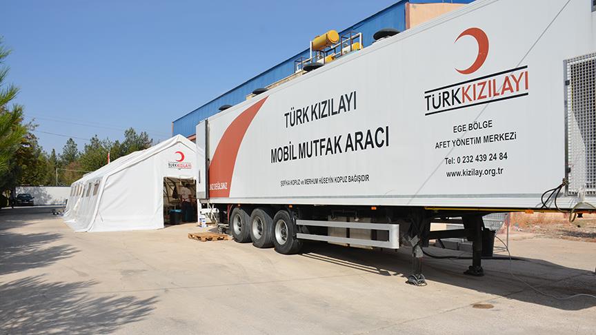 Türk Kızılayı'ndan Halep'e yardım eli