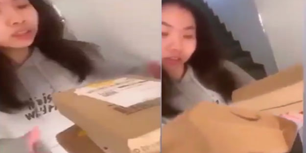 Türk kurye Çinli müşteriyle karşılaşınca..