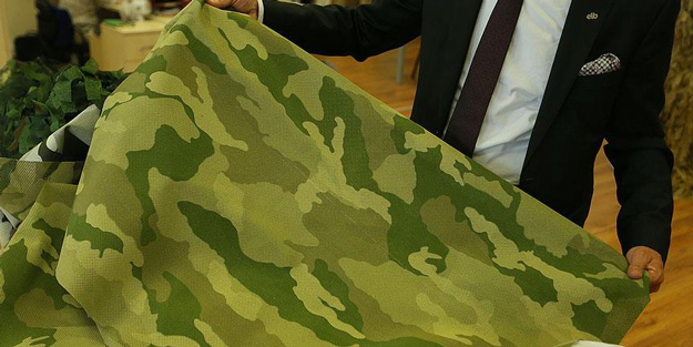 Türk malı 'Gizlenme Kumaşı' dünya pazarında