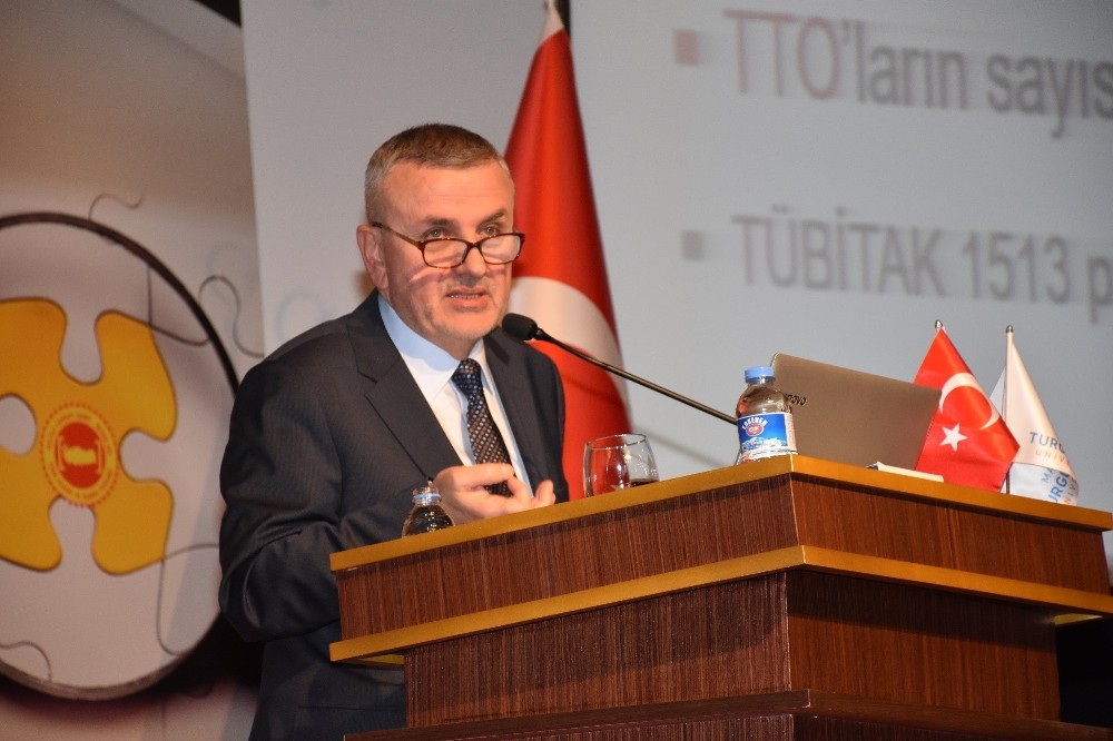 Türk Patent ve Marka Kurumu Başkanı Prof. Dr. Habip Asan, üretimin önemine vurgu yaptı 