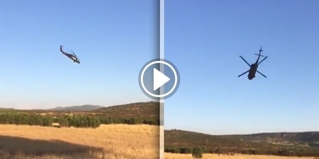 Türk pilotları operasyondaki Mehmetçiği böyle selamladı!