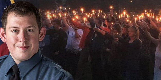 Amerika'da Türk polis vuruldu, halk sokağa indi! Büyük destek