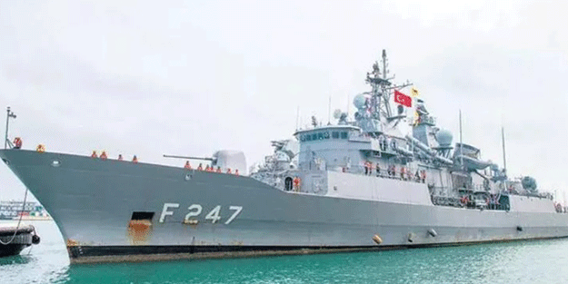 Türk savaş gemisi İsrail'de!