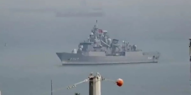 Türk savaş gemisi, İsrail'e yanaştı