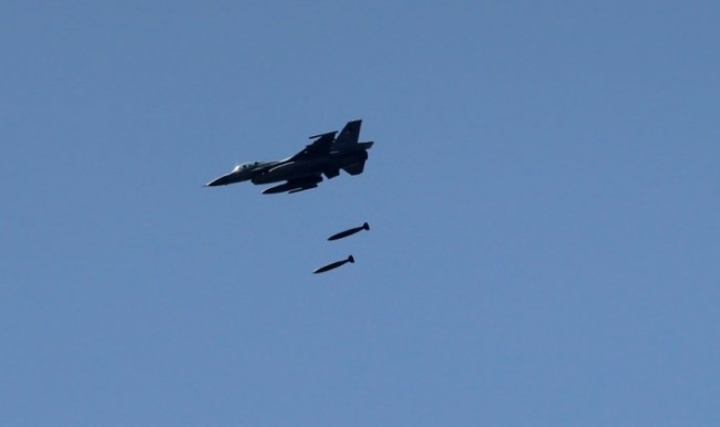 Türk Silahlı Kuvvetleri'nden Siirt Eruh kırsalında hava harekatı