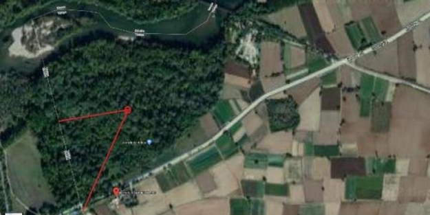 Türk sınırına 253 metre girmişler!