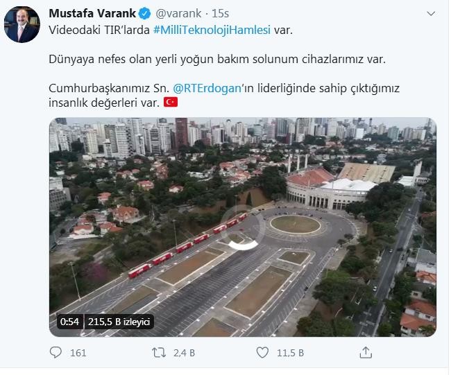 Türk solunum cihazları Brezilya’ya nefes olacak 