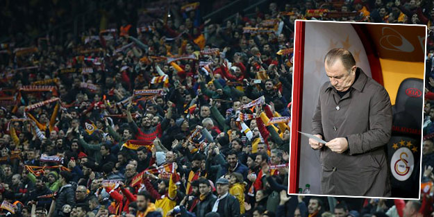 Galatasaray maçında dikkat çeken detay