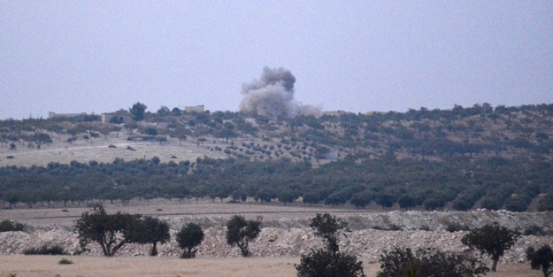 Türk topçuları terör örgütü YPG'yi vurdu!