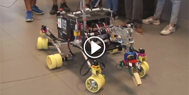 Türk üniversitesinden uzay robotu