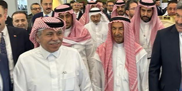 Türk ürünlerini gören Suudi Arabistanlılar oraya akın etti