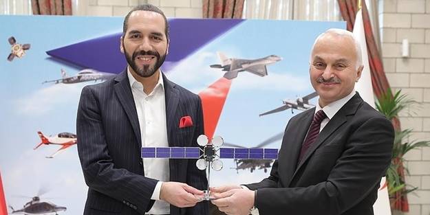 Türk uzay üssünü gören Nayib Bukele espriyi patlattı: Amerikan Başkanı dahil herkesi devreye sokun!