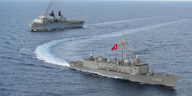 Türk ve İngiliz gemileri Doğu Akdeniz'de